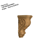 decorative rubber cheap wood frame corbels